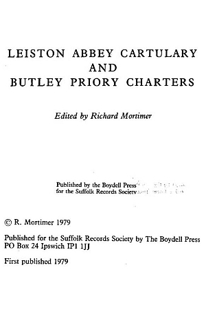 Cartulary - 0008 Image