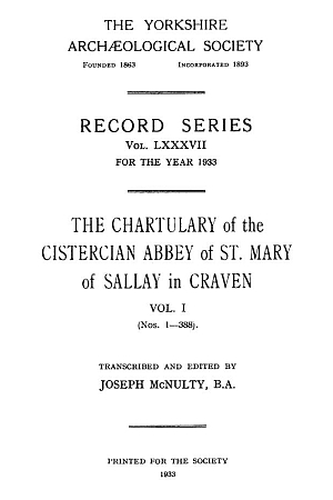 Cartulary - 0061 Image