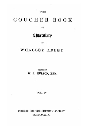 Cartulary - 0313 Image
