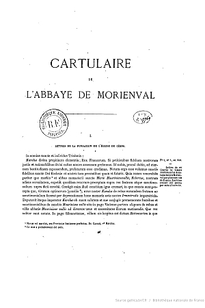 Cartulary - 0486 Image