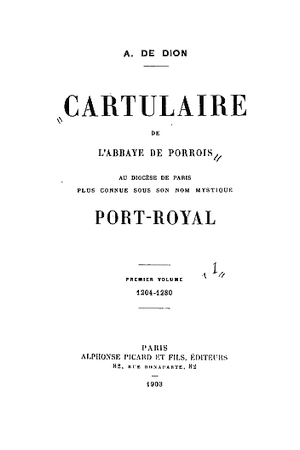 Cartulary - 0496 Image