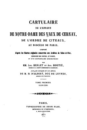 Cartulary - 0502 Image