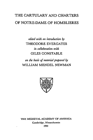 Cartulary - 0600 Image